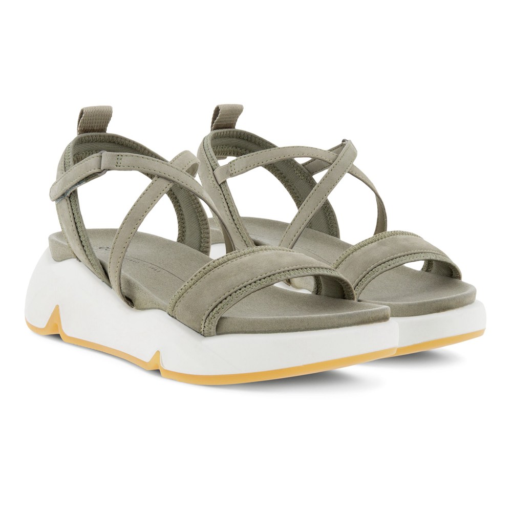 ECCO Womens Sandals Grey - Chunky - XIQ-038251